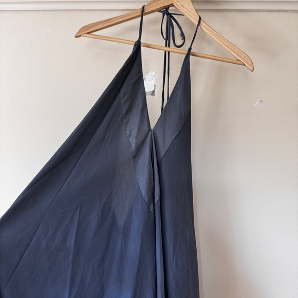 Karma Highway Boho Charcoal Maxi Dress One Size Festival Resort - Picture 4 of 9